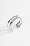 Brazalete mystic plateado