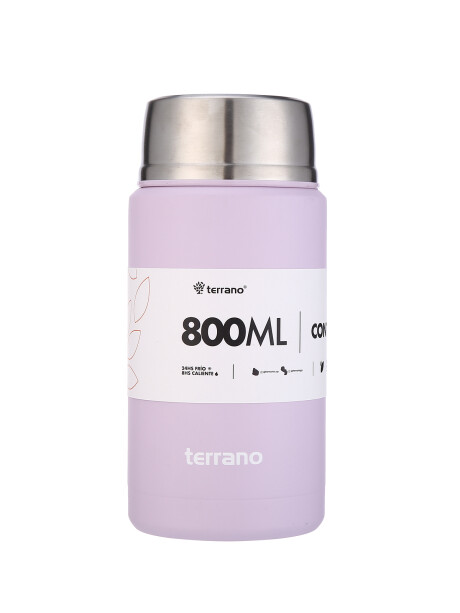 Contenedor de alimento alto Lila