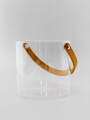 Hielera Clear Color Unico
