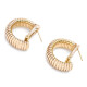 Aros En Oro Rosado 18K Aros En Oro Rosado 18K