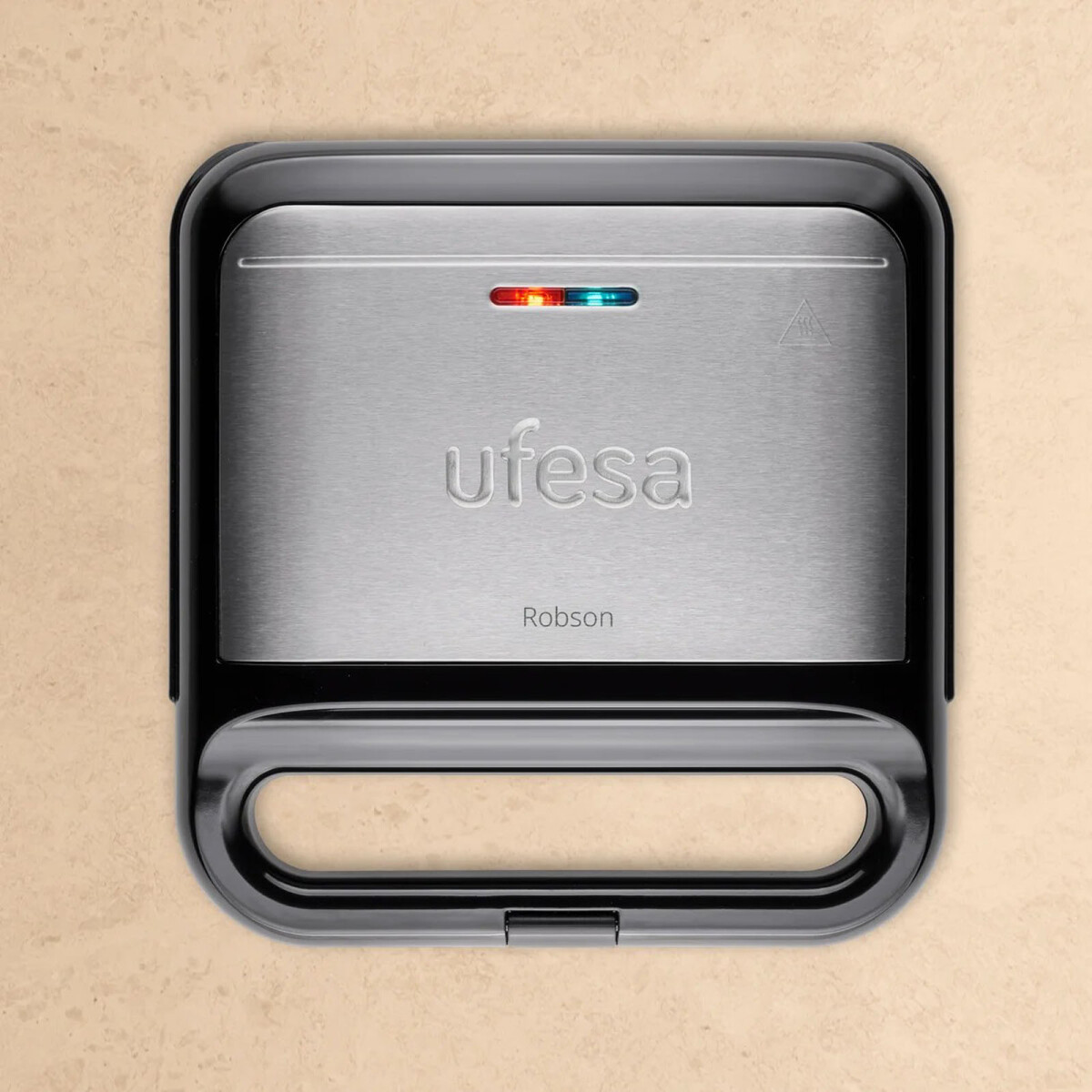 SANDWICHERA UFESA - 850W NEGRO ROBSON 3 EN 1 