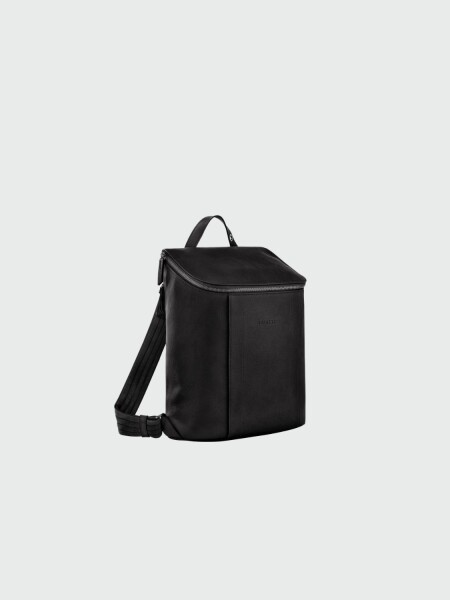Longchamp -Mochila de cuero talle M, Longchamp 3D Negro