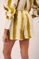 SHORT PERA PRINT Pistacho
