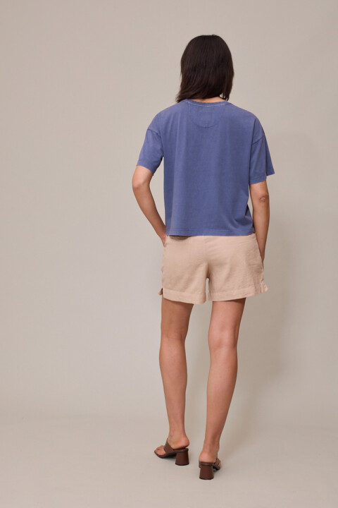 T-SHIRT DEBRA POLANCO Azul