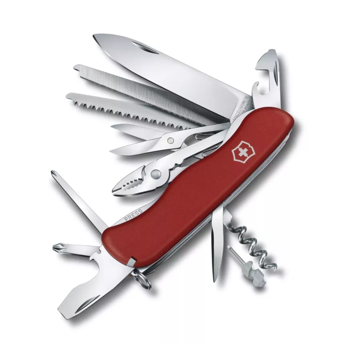 NAVAJA VICTORINOX WORK CHAMP 111mm ROJO 