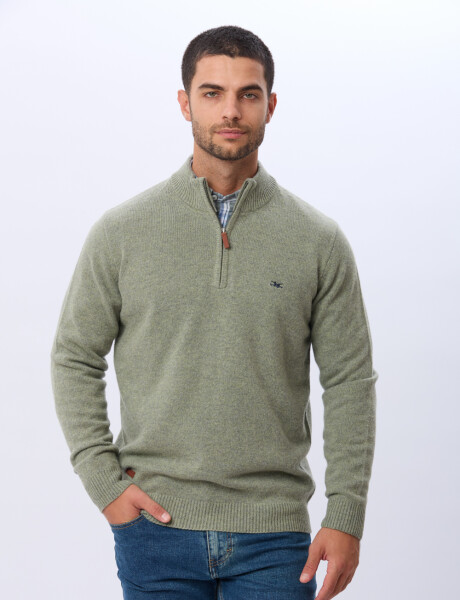 BUZO LANA Verde Claro