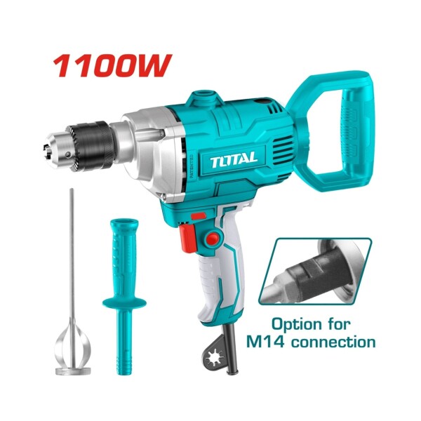 Mezclador de Pintura 1100W Total Industrial Mezclador de Pintura 1100W Total Industrial