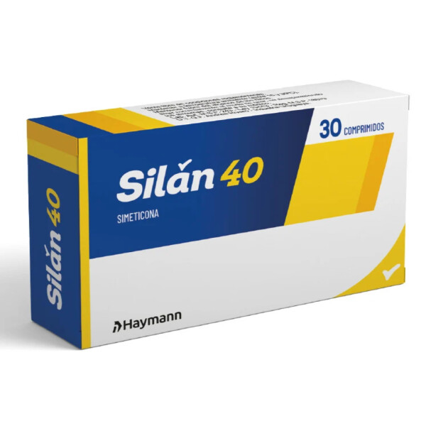 Silan 40 mg 30 Comprimidos - Haymann Silan 40 mg 30 Comprimidos - Haymann