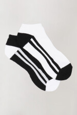 Pack x 2 medias cortas linea de color Estampado 1