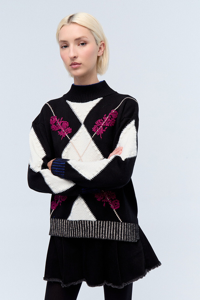 Sweater Marbella - Negro 