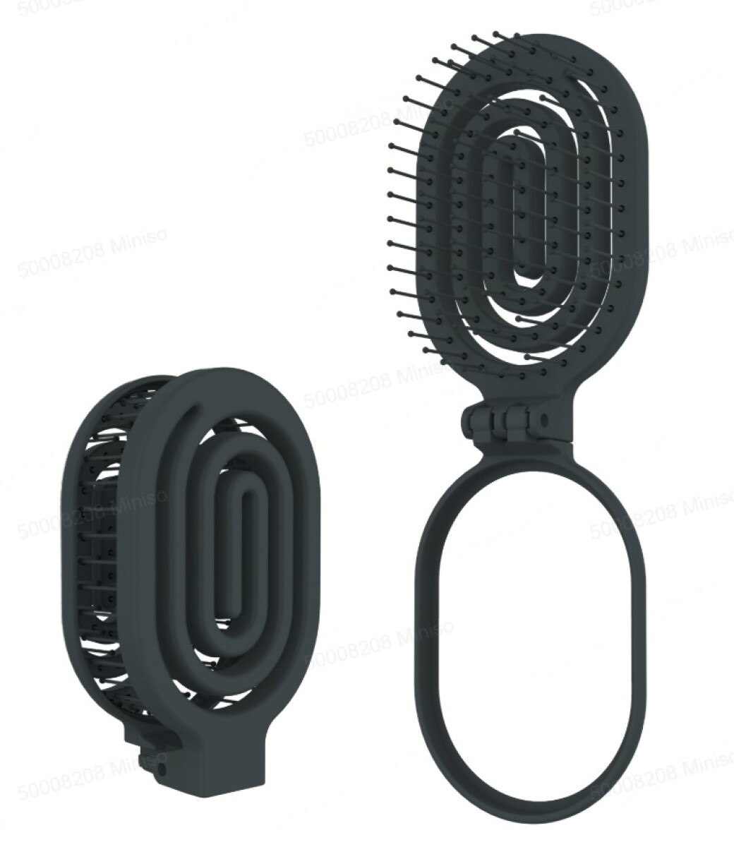 Cepillo plegable con espejo 