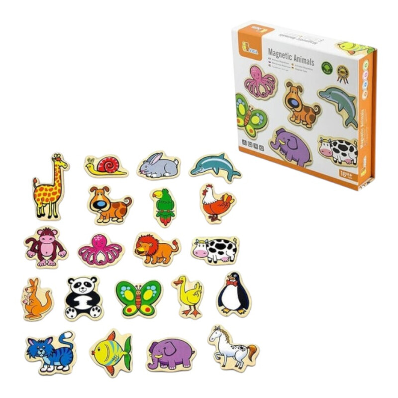 Set de Imanes Animales Magnéticos Viga Set de Imanes Animales Magnéticos Viga