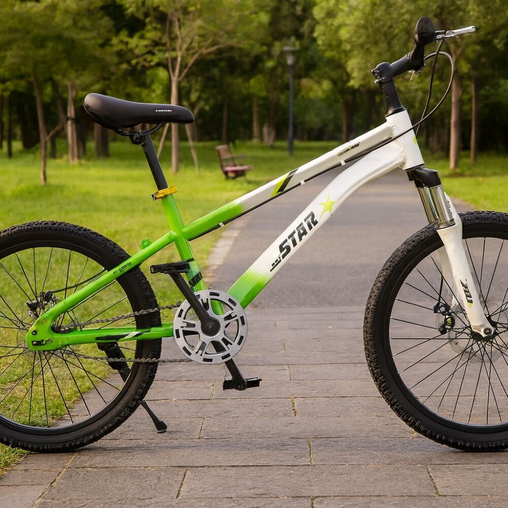 Bicicleta Rodado 24 Bmx Blanco