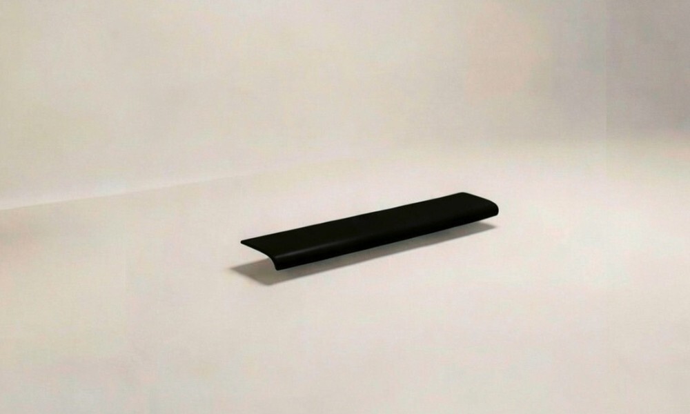 Tirador Luna 15 cm negro Tirador Luna 15 Cm Negro