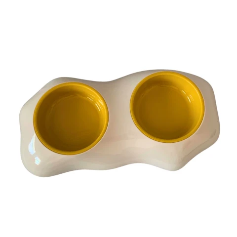 Bowl Doble Egg Blanco Bowl Doble Egg Blanco