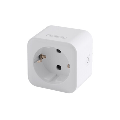 Interruptor horario enchufable WIFI Schuko 250V16A -TRAMONTINA TE3940