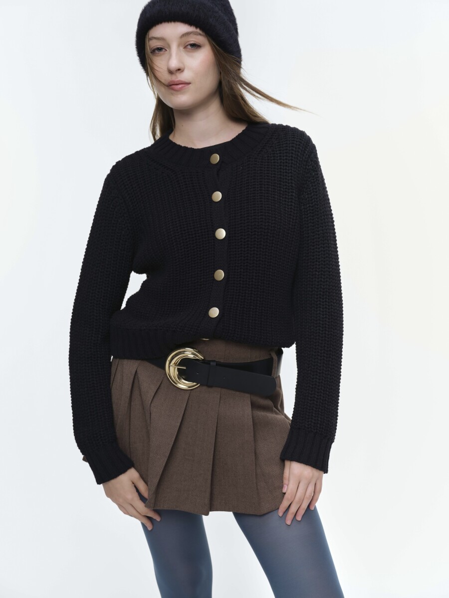 Cárdigan Tess - Negro 