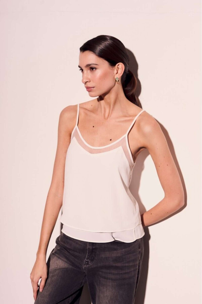 Blusa Lencera - Blanco 