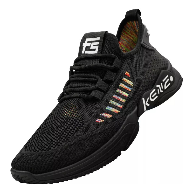 Calzado Deportivo Adulto Running Gran Comodidad Sport Negro