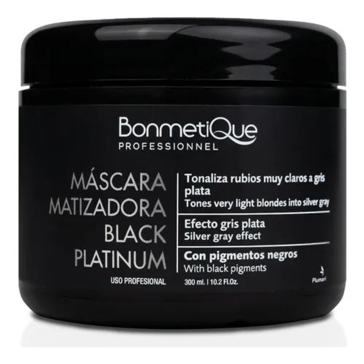 Bonmetique - Máscara Matizadora Black Platinum 300ml 