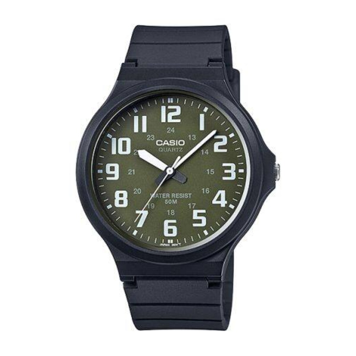 Reloj Casio Resina Clasico Negro 