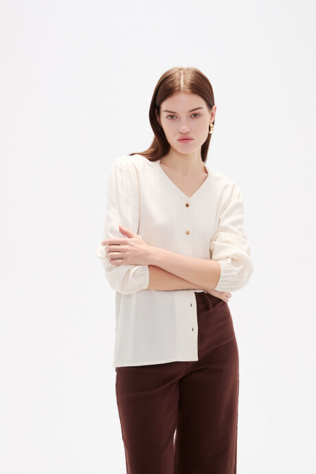 Camisa Blova Crudo / Natural