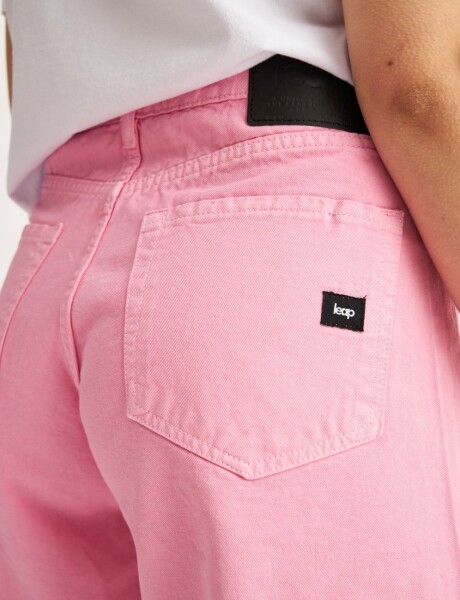 Short jean Miela Color Rosado