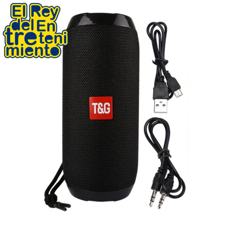 Parlante Bluetooth TyG Premium R/agua Manos Libres Negro