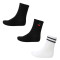Medias de Mujer Miss Carol pack x3 raya Blanco - Negro