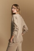 POLERA CASIOS Beige Melange
