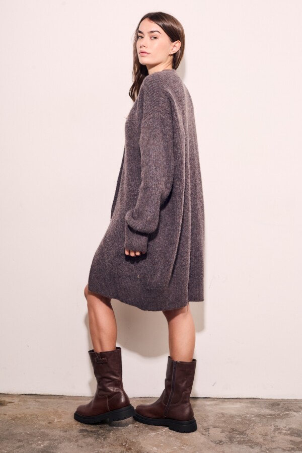Cardigan Berenjena