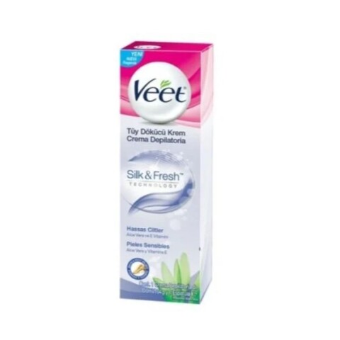 Veet crema depilatoria piernas y cuerpo piel sensible