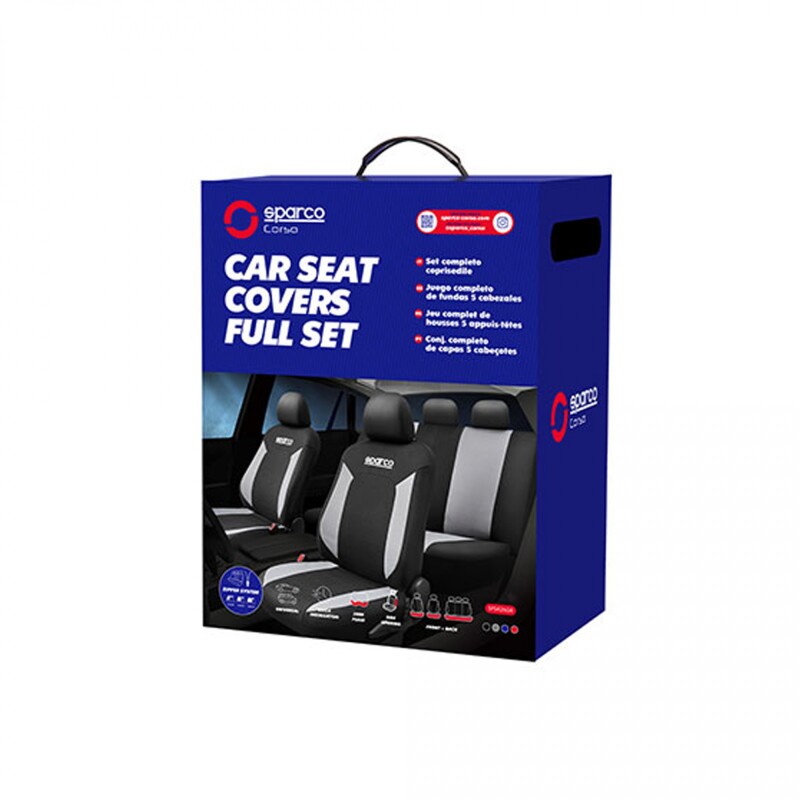 Sparco Cubre Asiento Gris