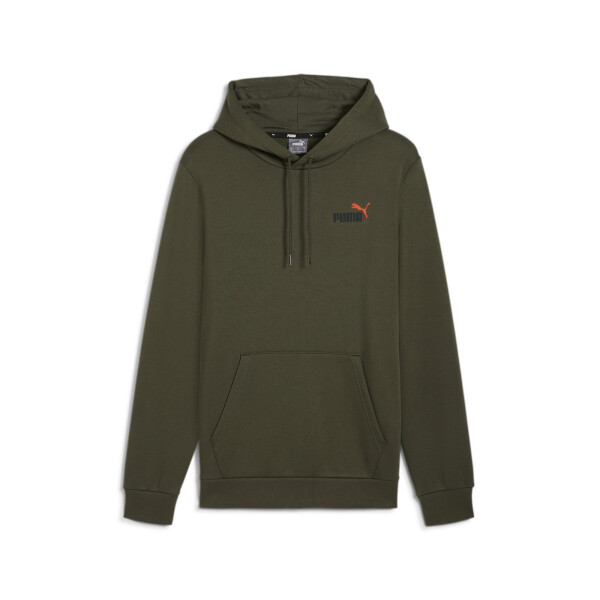 Canguro Puma ESS+ 2 Col Small Logo Hoodie FL de Hombre - 674471 76 Oliva