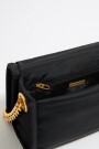 BOLSO SOLAPA MEDIANO NYLON Negro