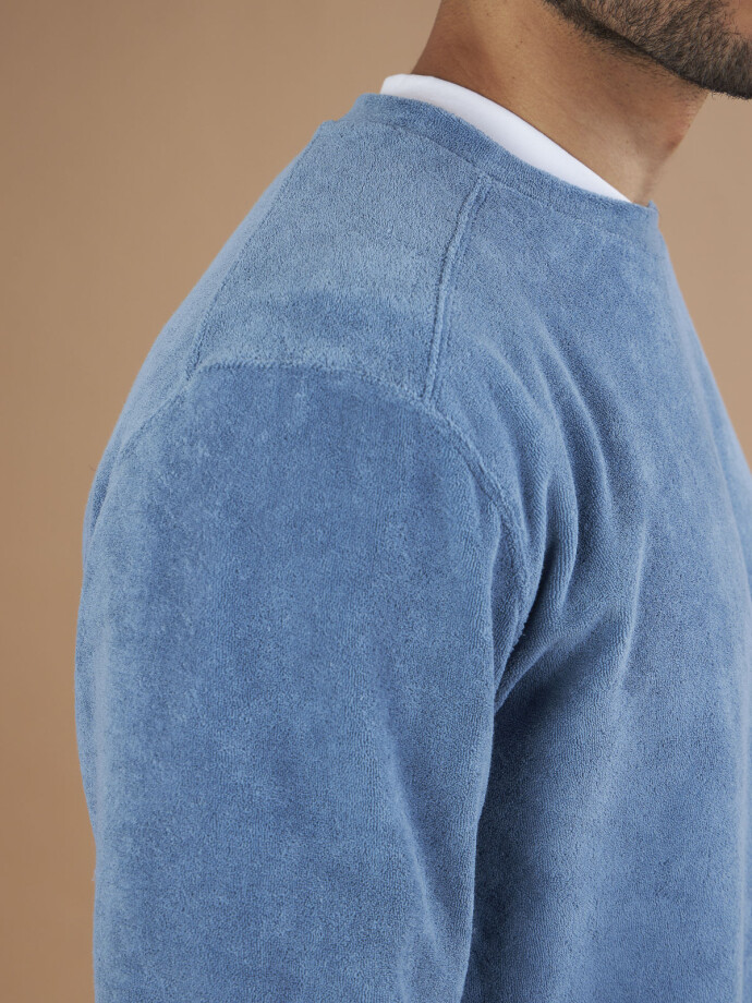 FLEECE MAIA AZUL PIEDRA