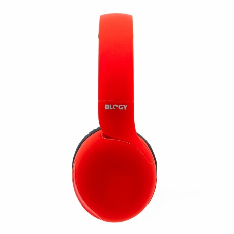 Auricular Inalámbrico Vincha Blogy Bluetooth Música Llamadas Rojo