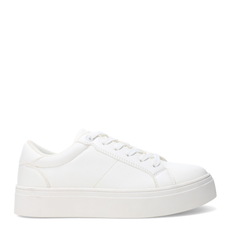 Championes de Mujer Miss Carol POKE con plataforma Blanco