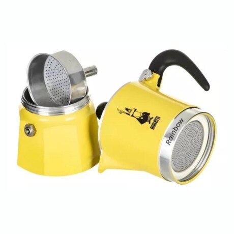 CAFETERA BIALETTI RAINBOW 3 TAZAS Cafetera Italiana Manual BIALETTI Rainbow 3 Tazas - Amarillo