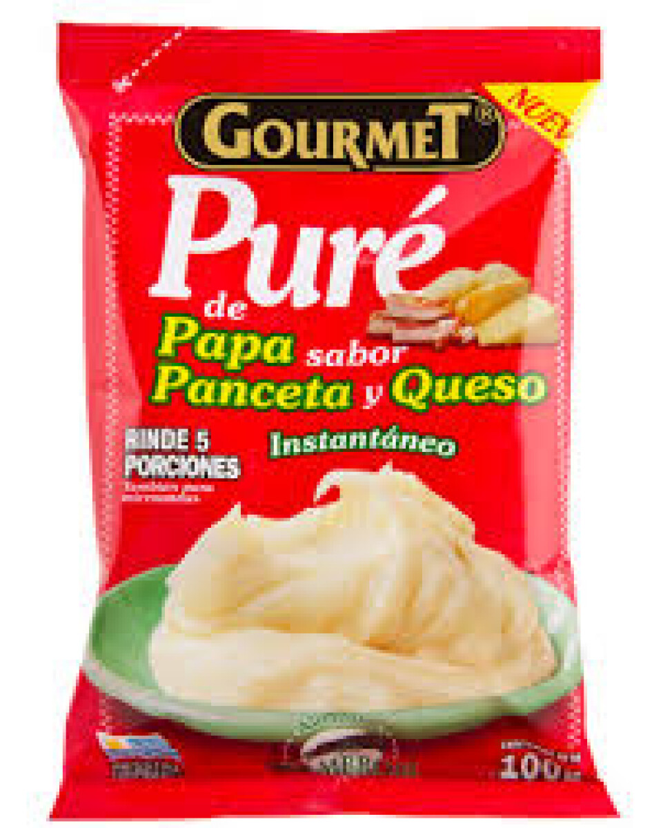 PURE DE PAPAS GOURMET 100G PANCETA/QUESO 