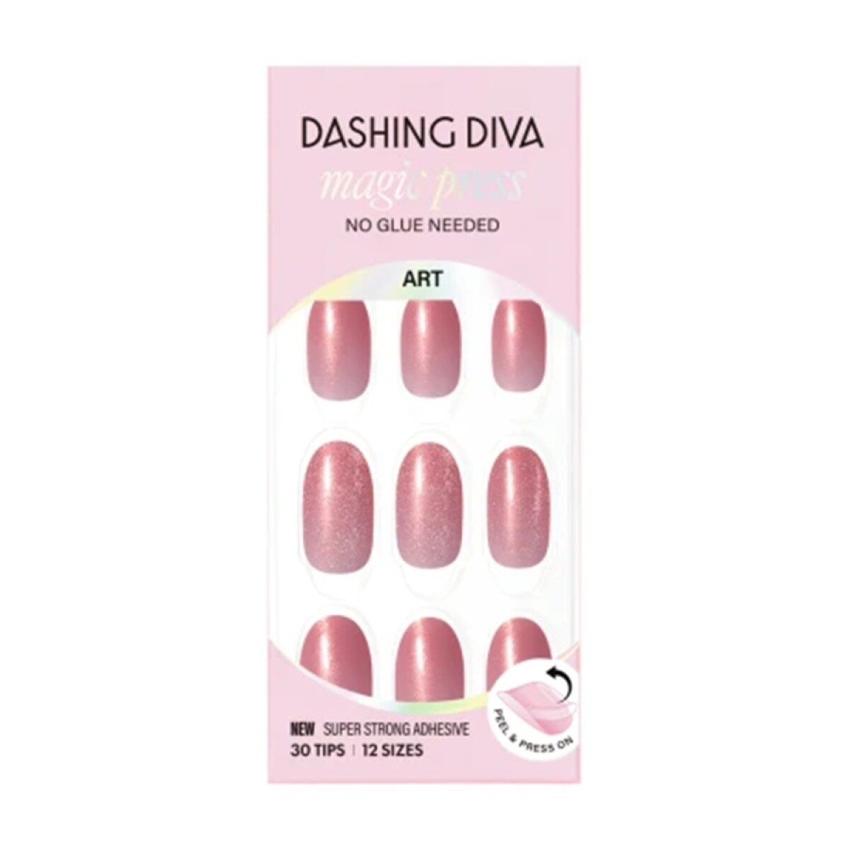 Uñas Postizas Hortensia Pearly Pink 