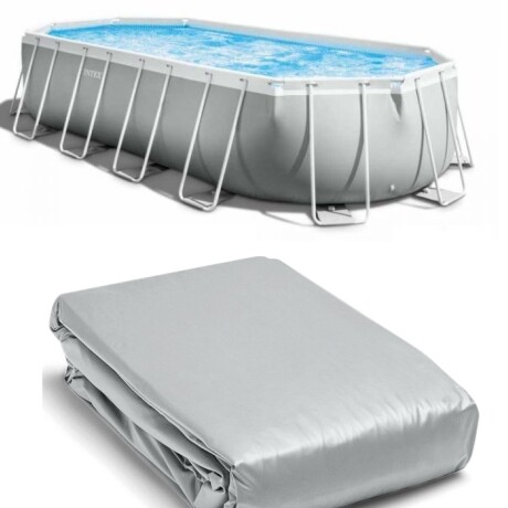INTEX REPUESTO LONA PISCINA OVAL FRAME 6.10 X 3.05 X 1.22 Intex Repuesto Lona Piscina Oval Frame 6.10 X 3.05 X 1.22