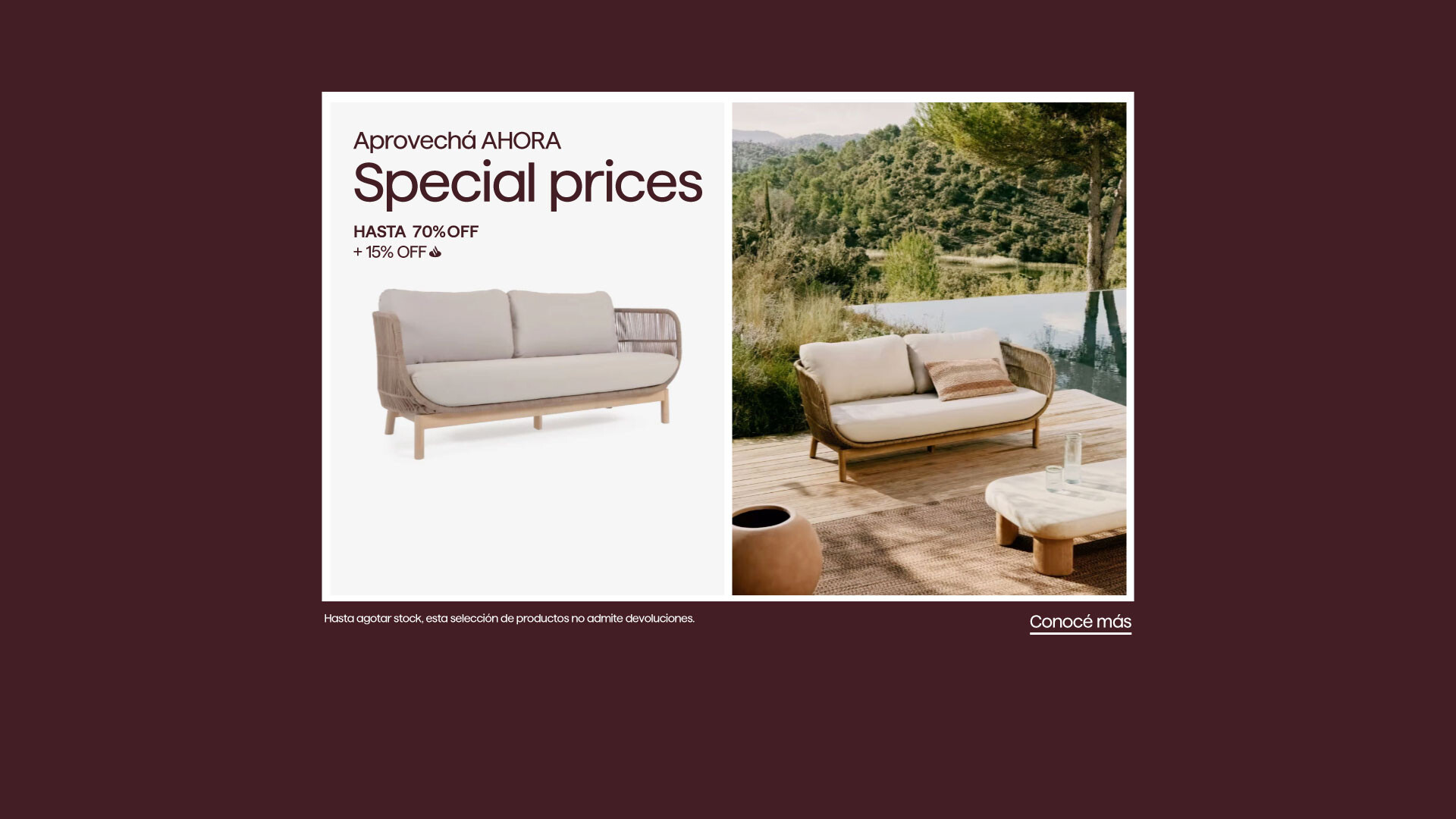 special prices Slider