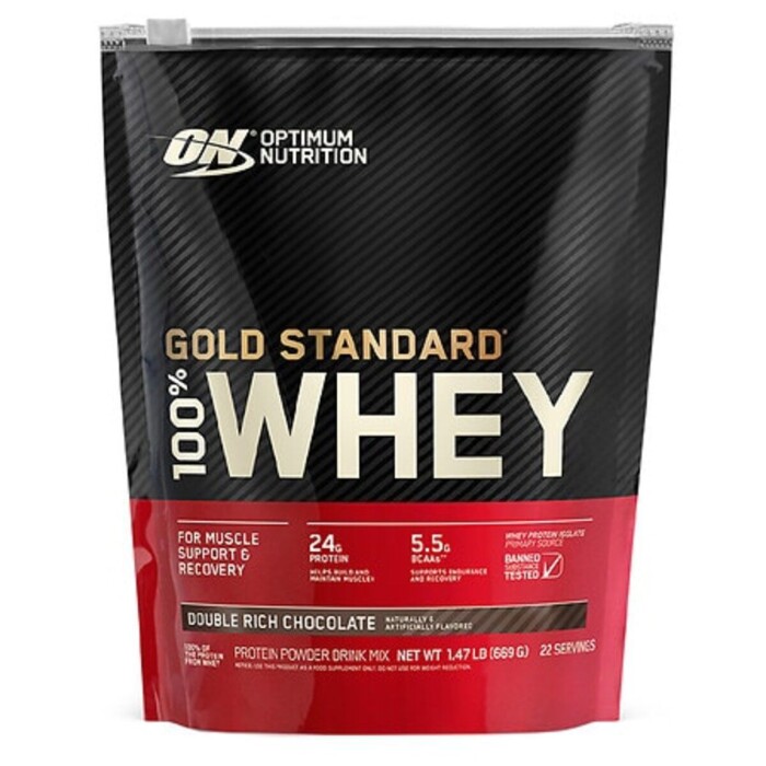 ON 100% GWS DOUBLE CHOCOLATE FR.X 1,5L única