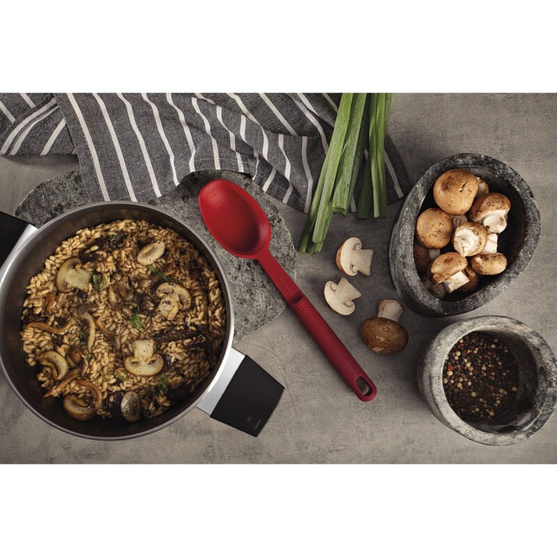 Cuchara Para Servir Roja De Silicona Tramontina - 25852/170 Cuchara Para Servir Roja De Silicona Tramontina - 25852/170