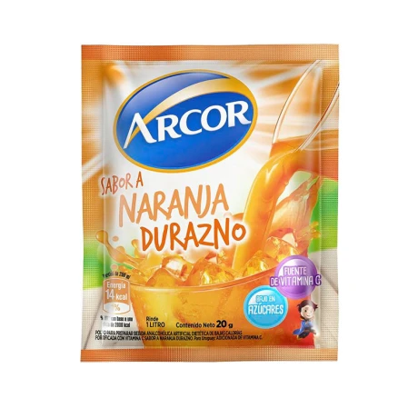 REFRESCO EN POLVO ARCOR NARAN/DURAZNO LT REFRESCO EN POLVO ARCOR NARAN/DURAZNO LT