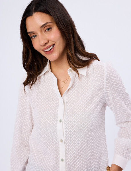Camisa full bordado Hira Camisa full bordado Hira
