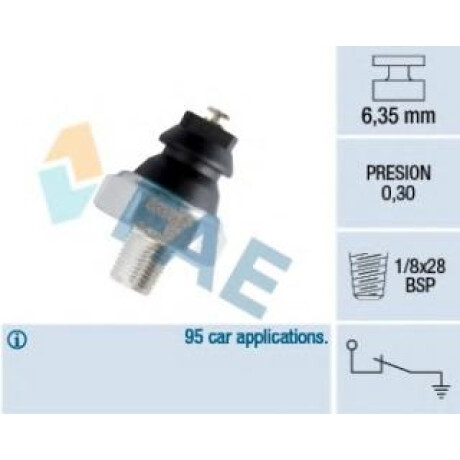 BULBO INTERRUPTOR - ACEITE 1-8 BSP HONDA HYUNDAI NISSAN CHA.542 3RHO BULBO INTERRUPTOR - ACEITE 1-8 BSP HONDA HYUNDAI NISSAN CHA.542 3RHO