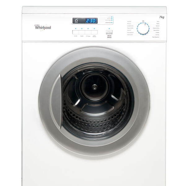 Secarropas Whirlpool Wsr07sbdwx Antiarruga Rack Zapatos 7 Kg SECARROPAS WHIRLPOOL WSR07SBDWX