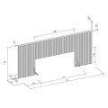 RESPALDO DE CAMA MODELO LARANJEIRAS BLANCO Respaldo De Cama Modelo Laranjeiras Blanco